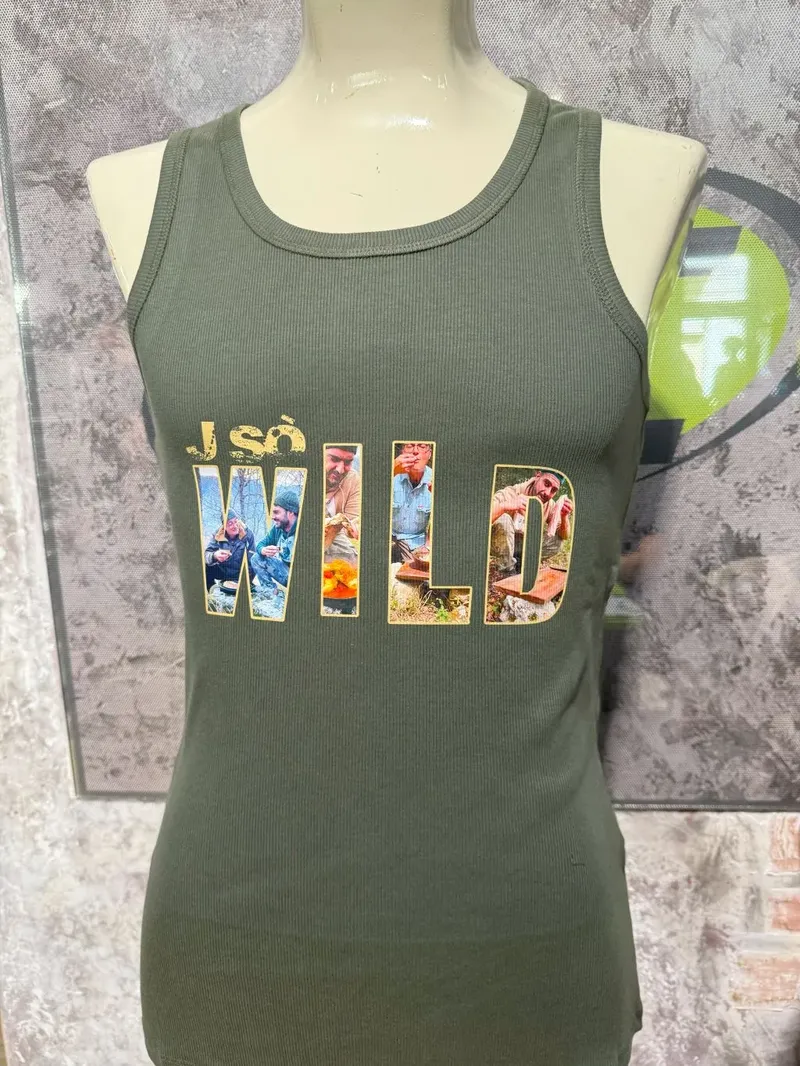 Canotta “J So Wild” logo stilizzato